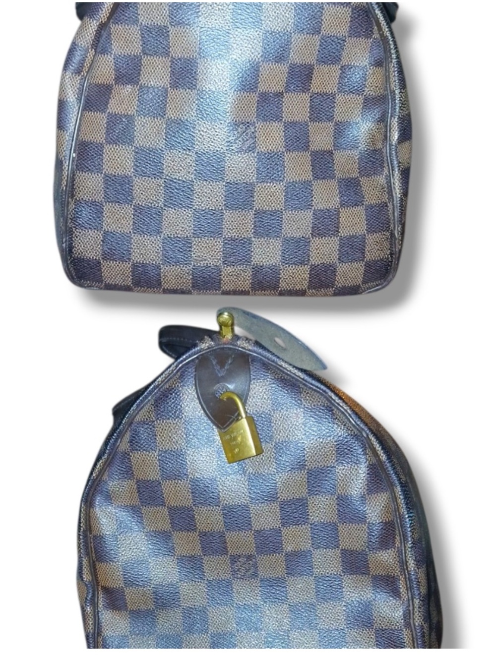 Louis Vuitton Damier Brown Coated Canvas Speedy 35. - Picture 3 of 14